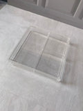Caja tarjetero 18x18x3 cm con división
