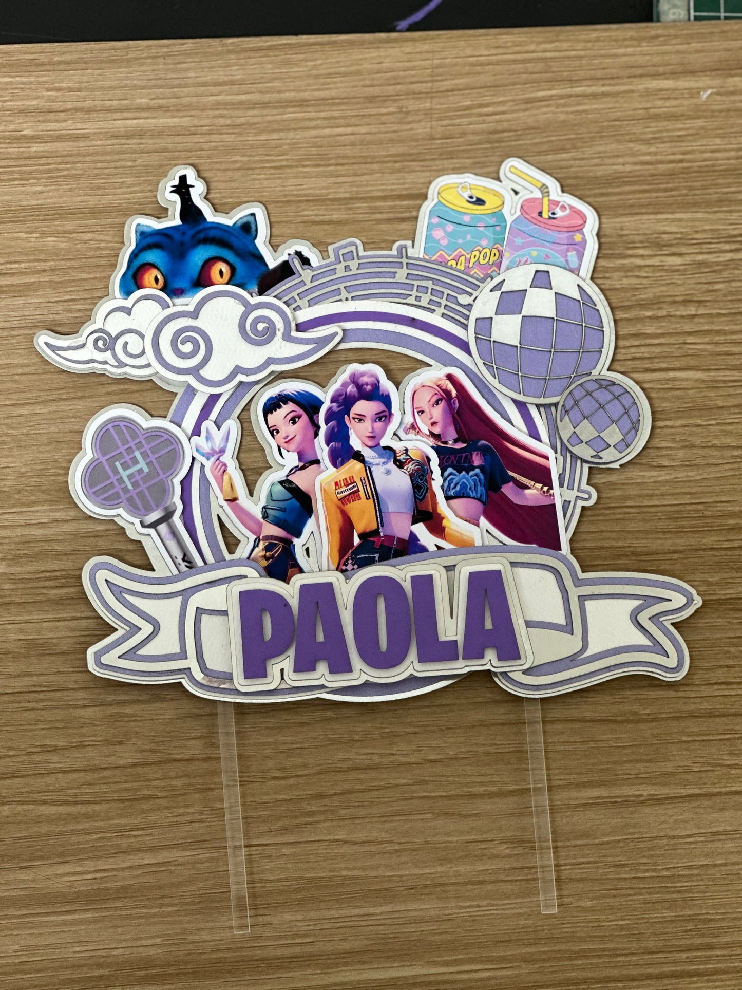 Cake Topper Demon hunters