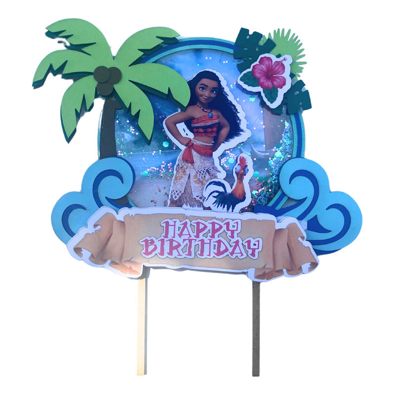 Caketopper Shaker De Moana No Aplica No Aplica