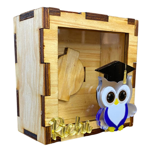 Alcancia Para Recuerdo De Graduación Graduación Natural