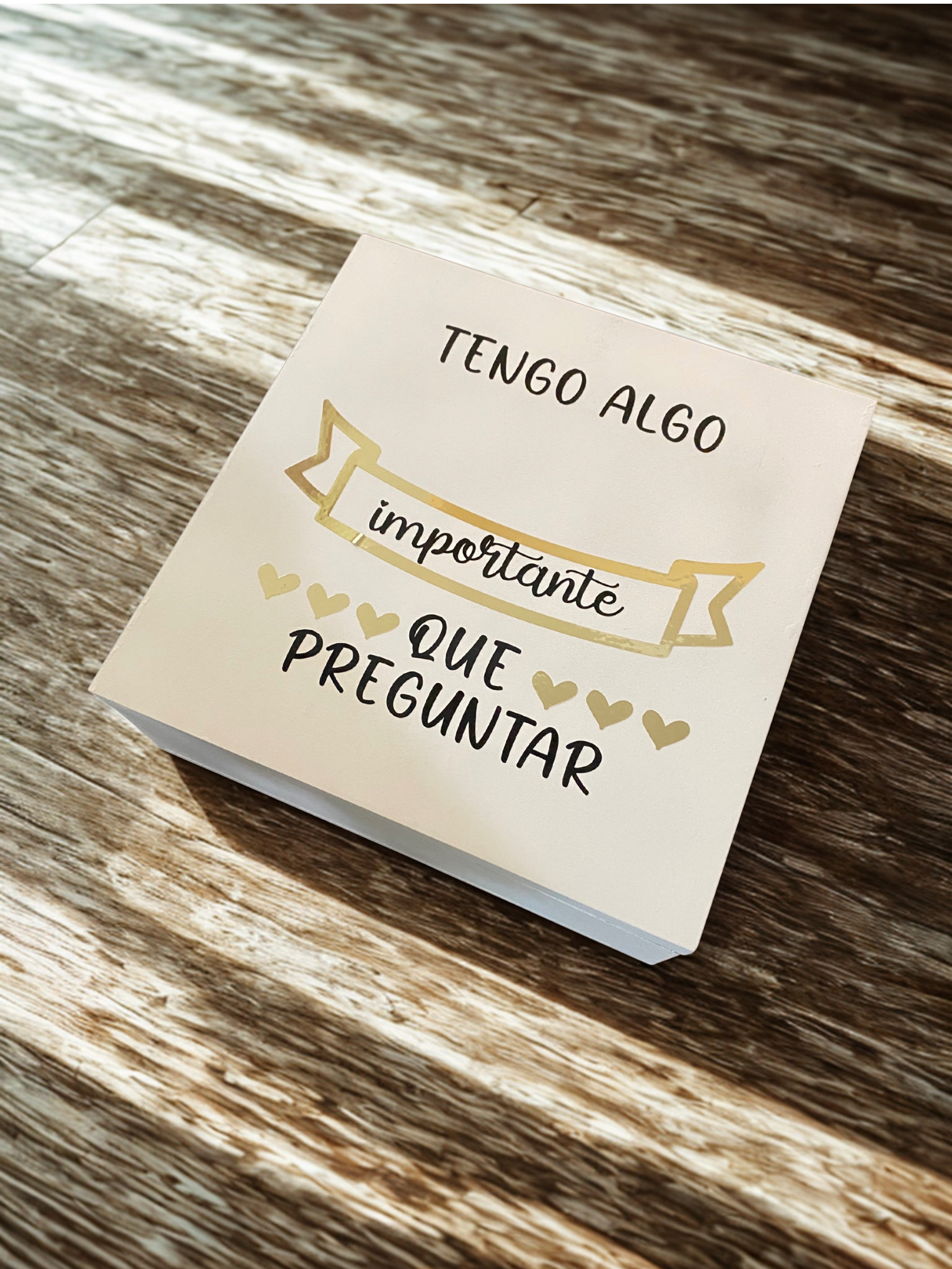 Caja para padrinos de primera comunión o bautizo