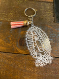 Llavero virgen de Guadalupe