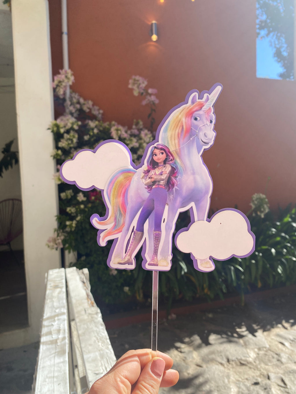 Cake topper personalizado chico