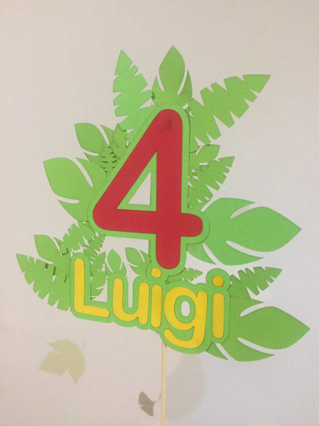 Cake topper personalizado chico