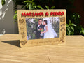 Marco de madera para foto 15x10