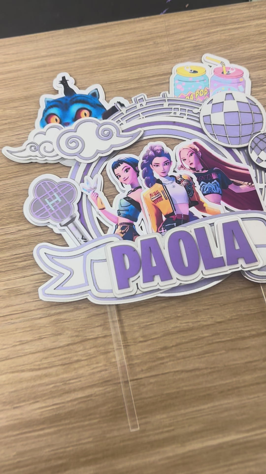 Cake Topper Demon hunters